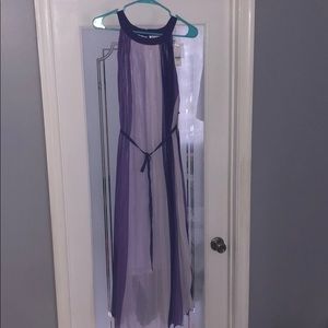 Purple Halter Maxi